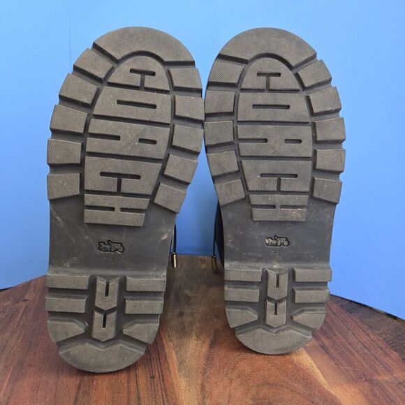 COACH Kailee Shearling Lined Cold Weather Boots Black Women's 7.5 MSRP $325 - Picture 10 of 13